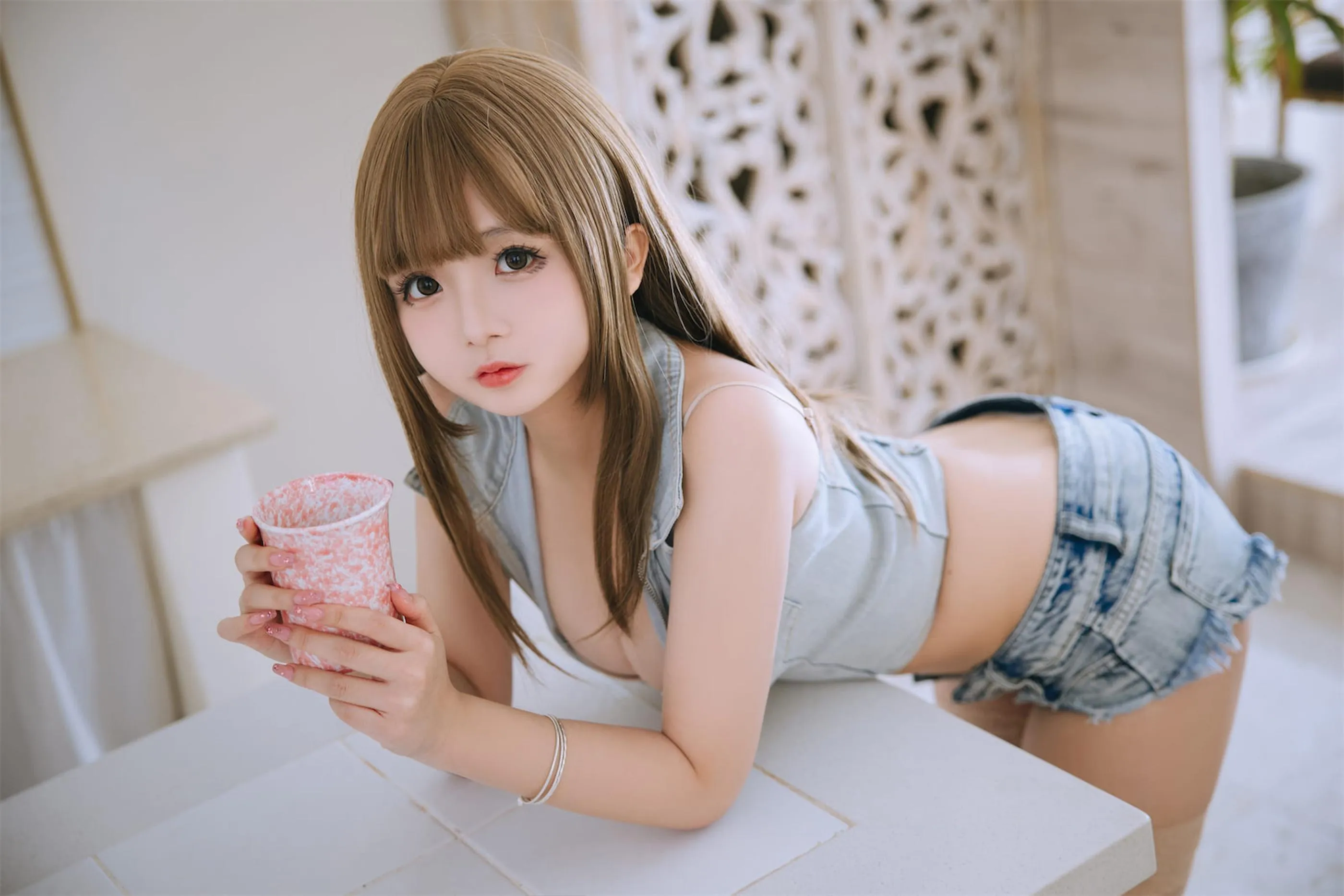 日奈娇 – NO.62 牛仔姐姐 [66P]插图9